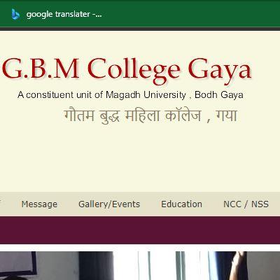 G.B.M. College